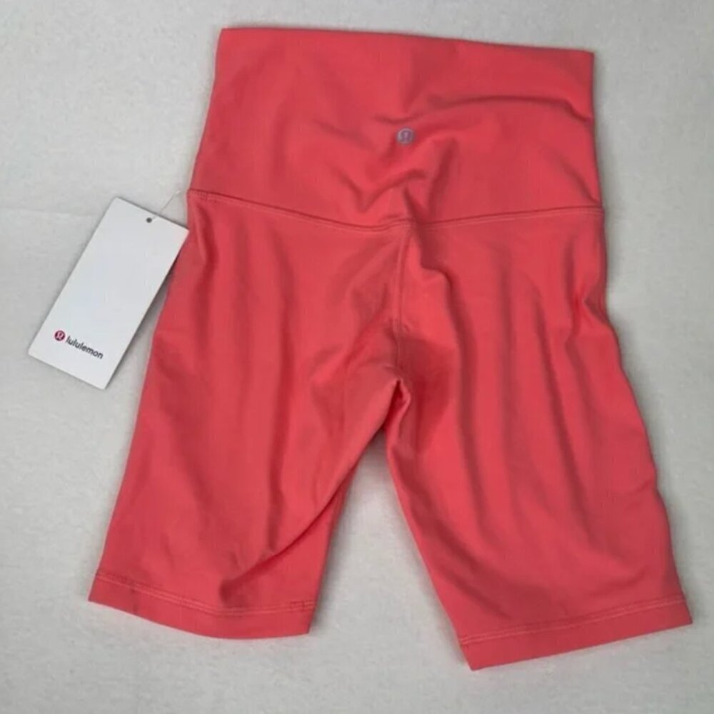 Lululemon Align High Rise Short Raspberry Cream Size 4 NWT - Picture 3 of 9